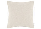 Coussin en boucle Harriet 24x24 ivoire