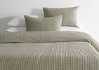 G ens. housse couette coton Carlin sauge