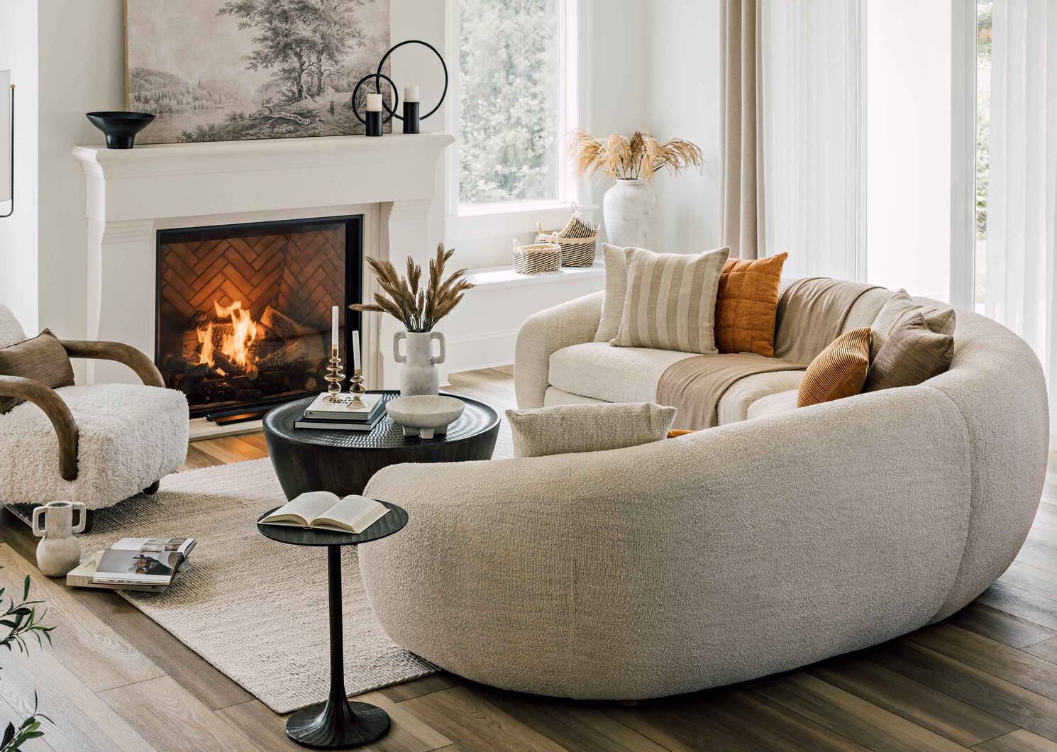 Ellison Sectional -Luly Ivory