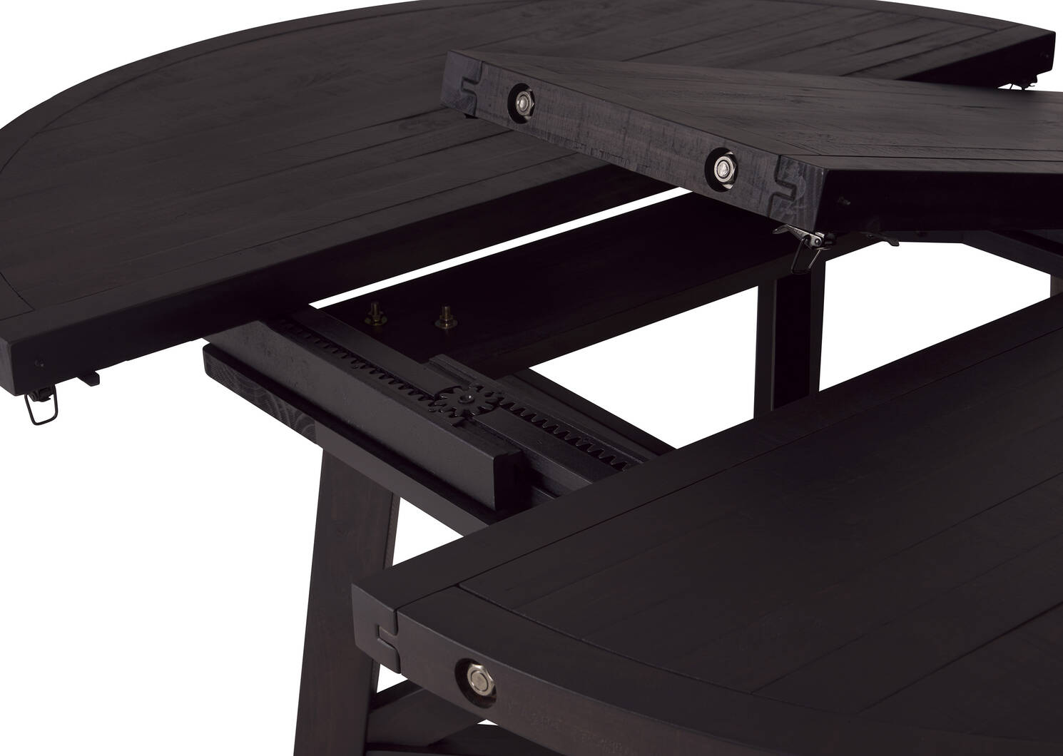 Ironside Ext Dining Table Rnd -Khal Café