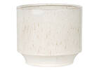 Fleur Planter Large Speckled White