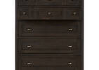 Commode 5 tiroirs Parker -Héron charbon