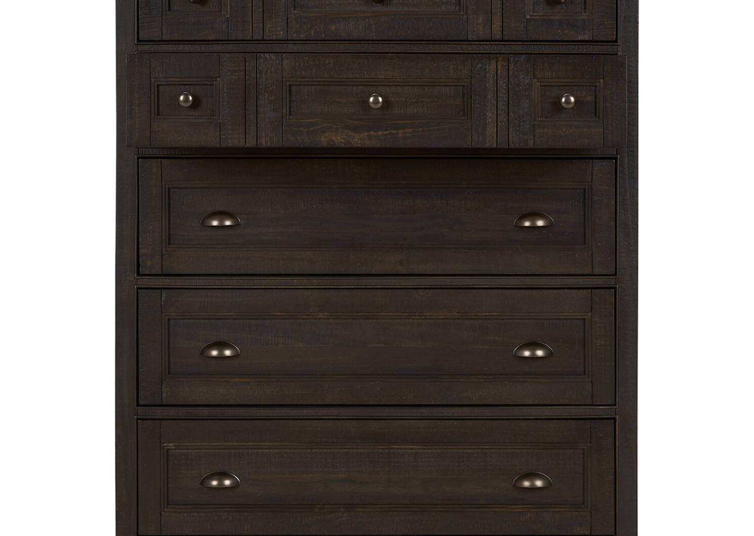 Parker 5 Drawer Chest -Heron Coal