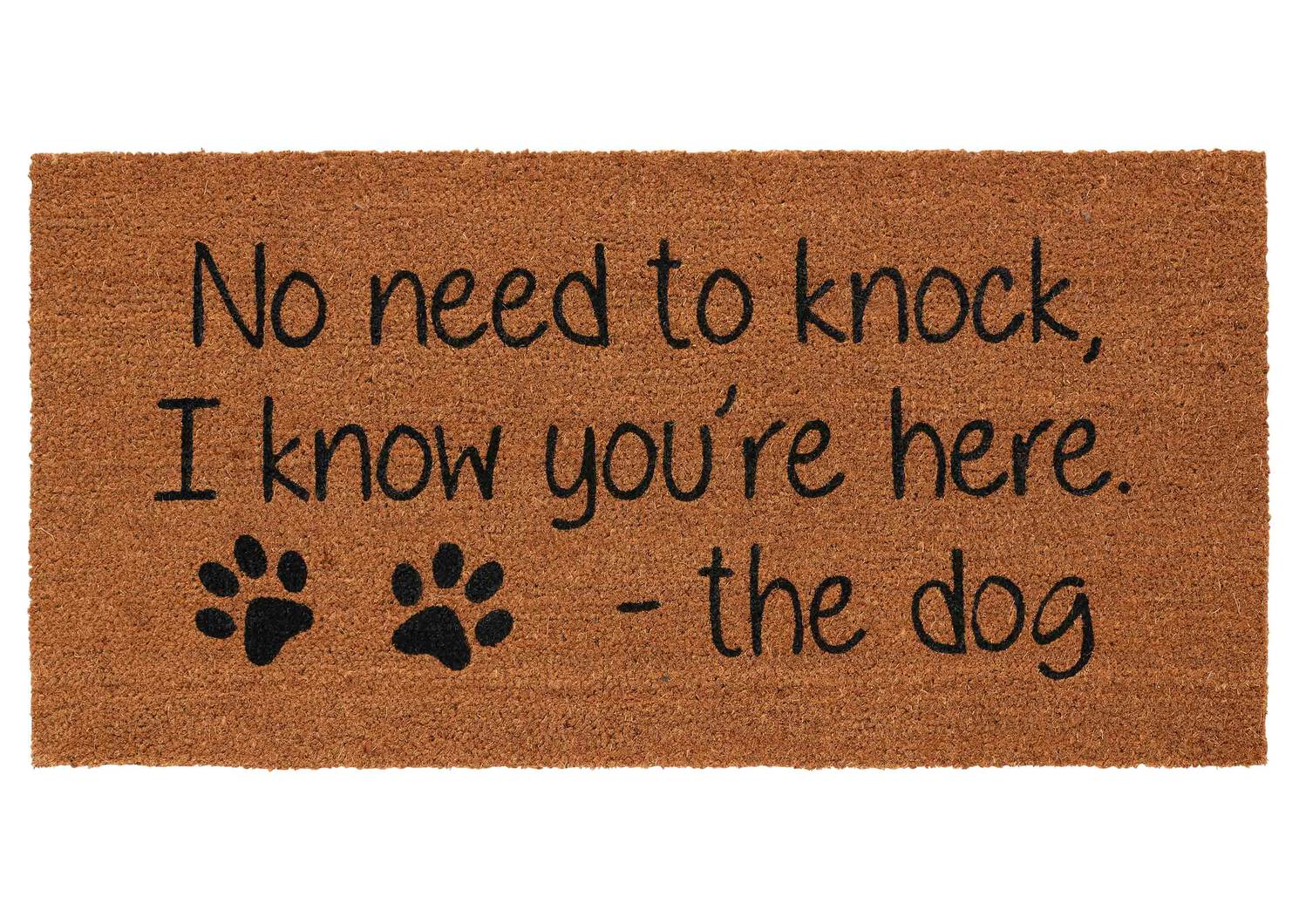 No Need to Knock Doormat