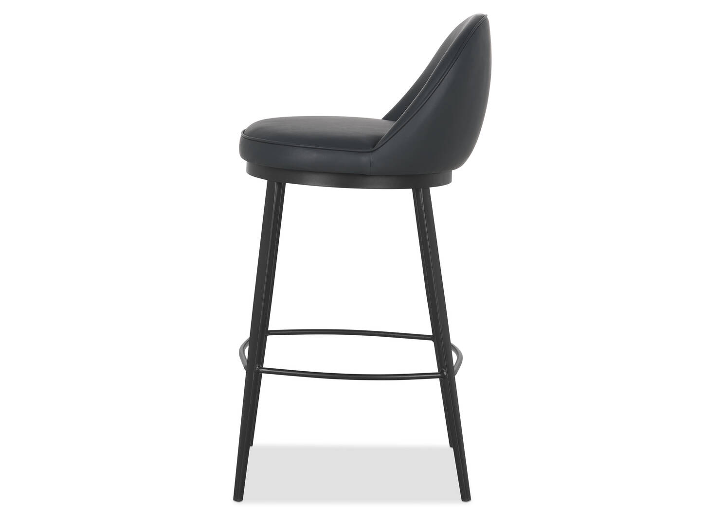 Tabouret Xavier -Boyd charbon