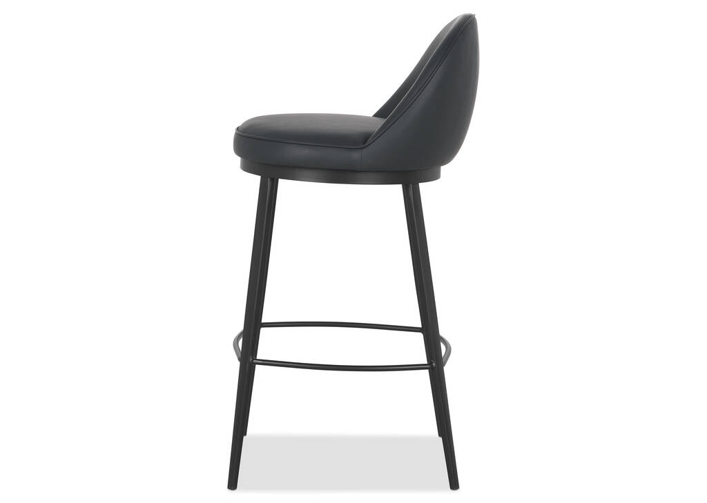 Tabouret Xavier -Boyd charbon