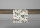 Aruba Table Runner Ivory/Green