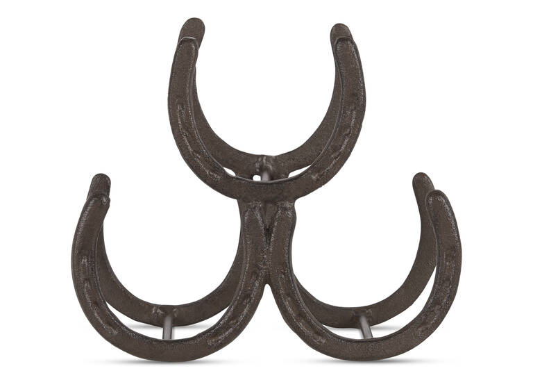 Ledger Horseshoe Wine Rack | Urban Barn