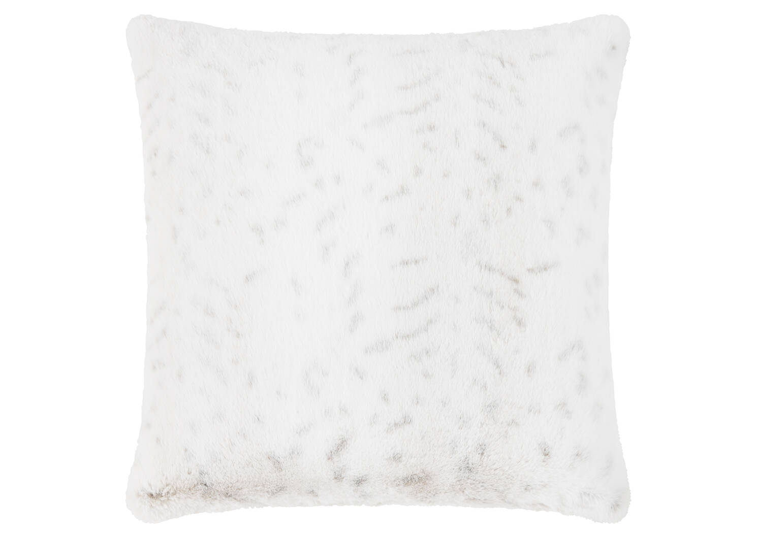 Alpine Faux Fur Toss 20x20 Snow Leopa