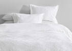 G ens. housse couette en coton Romey bl