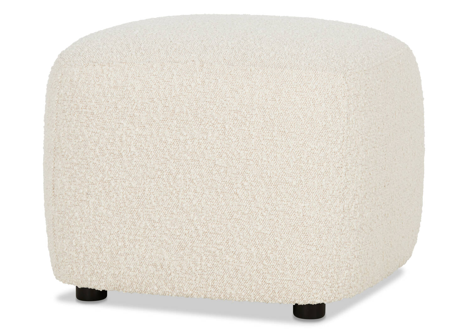 Kodie Ottoman -Amalie Ivory