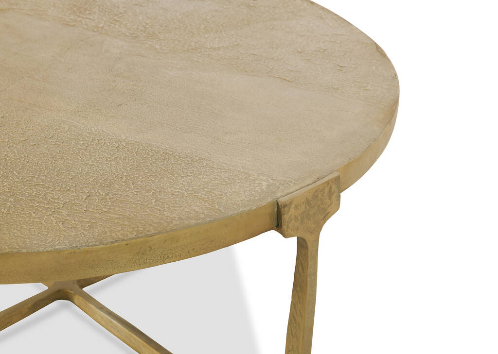 Prescott Coffee Table -Brass