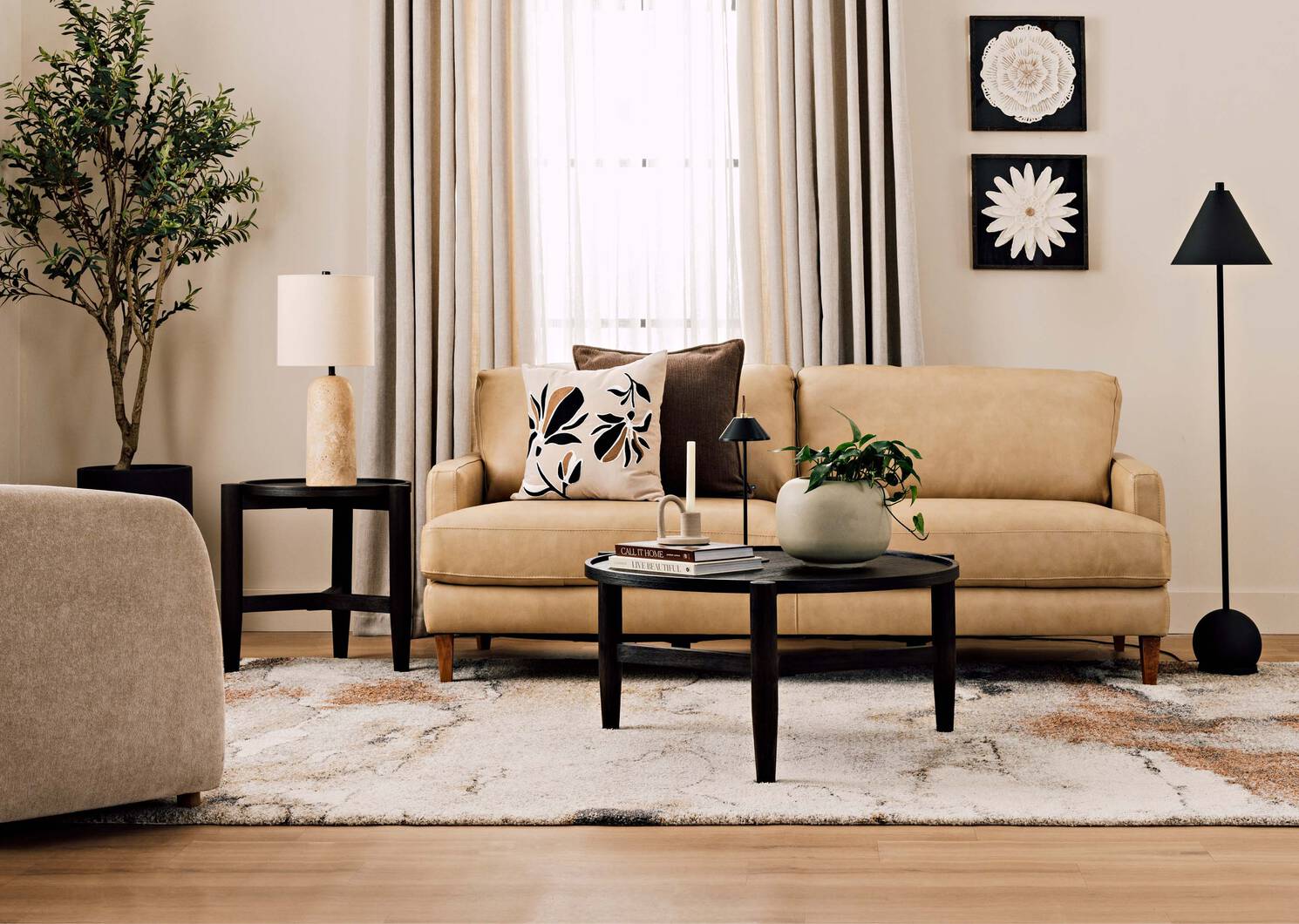 Tapis Shale 94x133 tamarin/multi