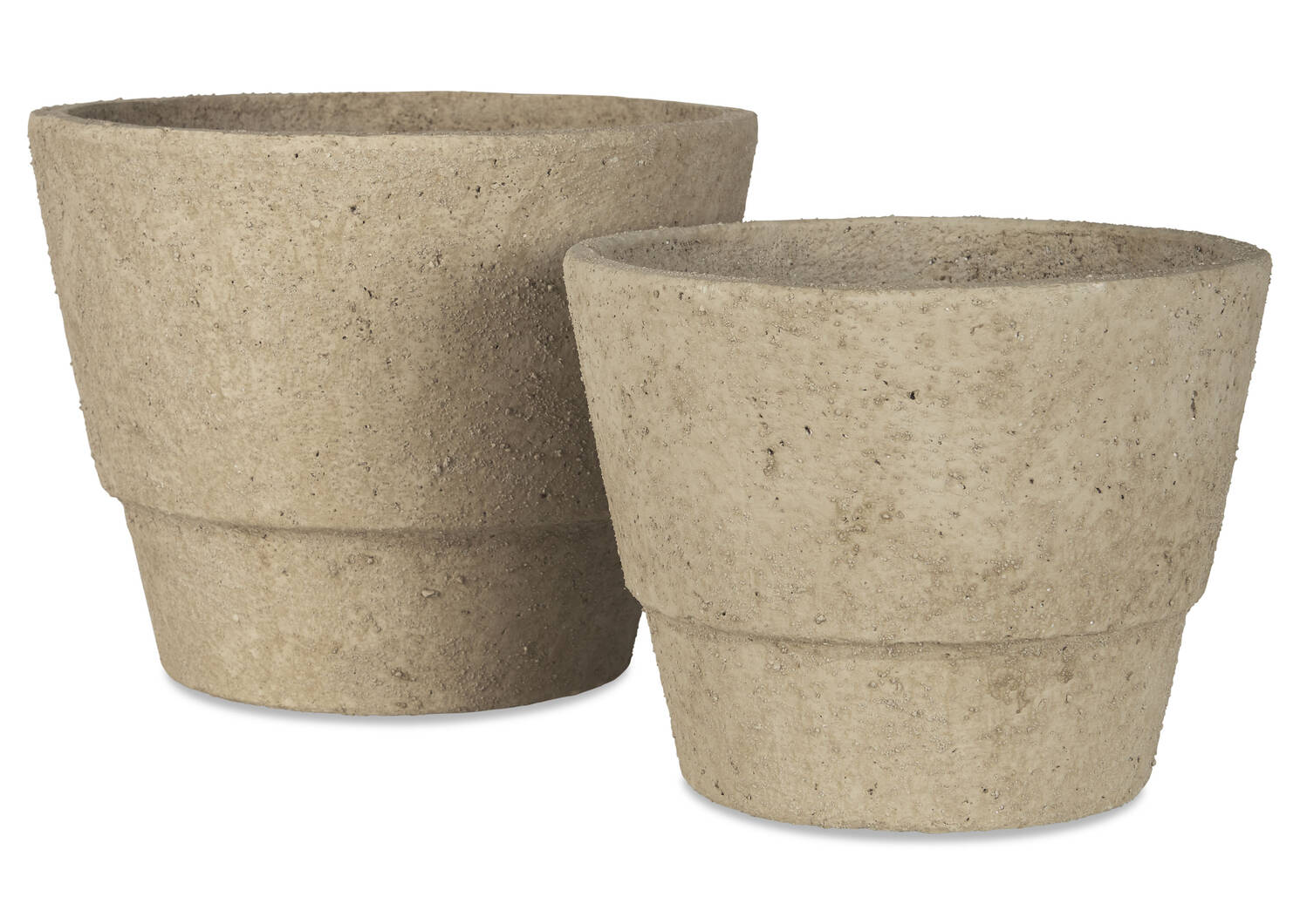 Ensemble de cache-pots Vargas sable