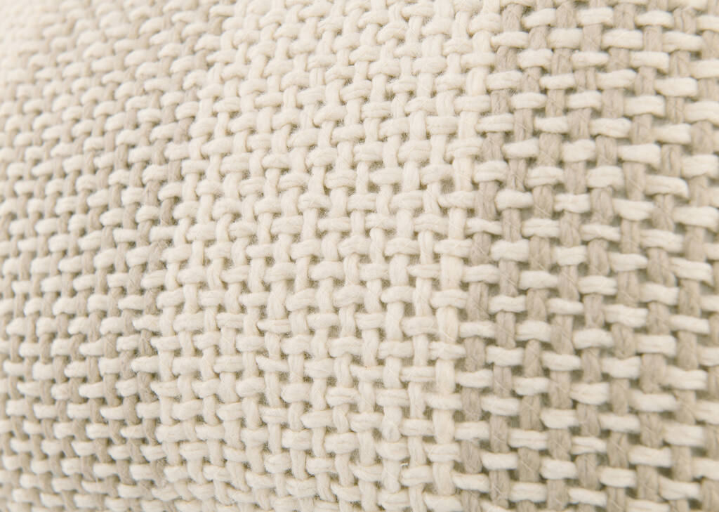 Coussin en coton Masen 12x22 sable/iv