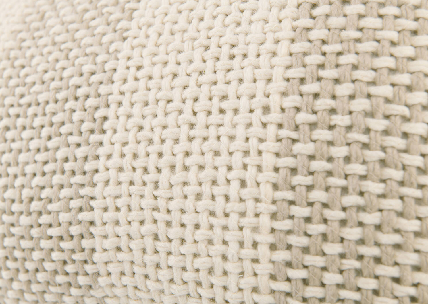 Coussin en coton Masen 12x22 sable/iv
