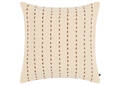 Coussin Lacey 20x20 naturel/caramel
