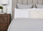 Sadler Bedspread Light Grey