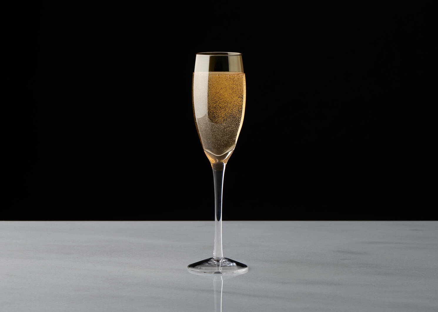 Flûte à champagne Amber