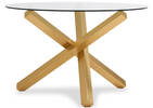 Maverick Dining Table -Matte Brass