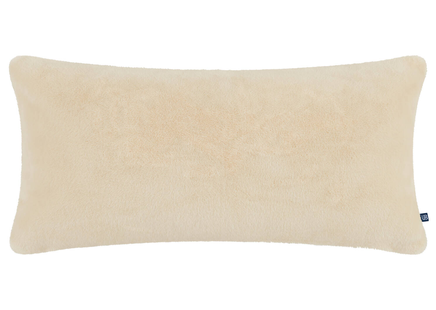 Laurent Faux Fur Pillow 12x22 Natural