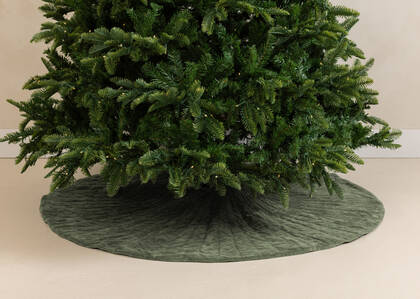 Couvre-pied d'arbre velours Joie trèfle