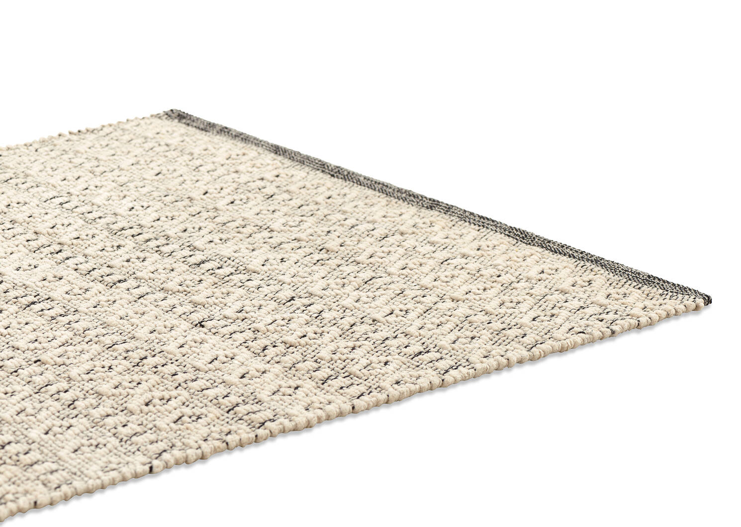 Tapis décoratif Javier 36x60 nat/noir