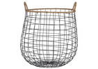 Paniers en treillis Jackman naturels/noirs