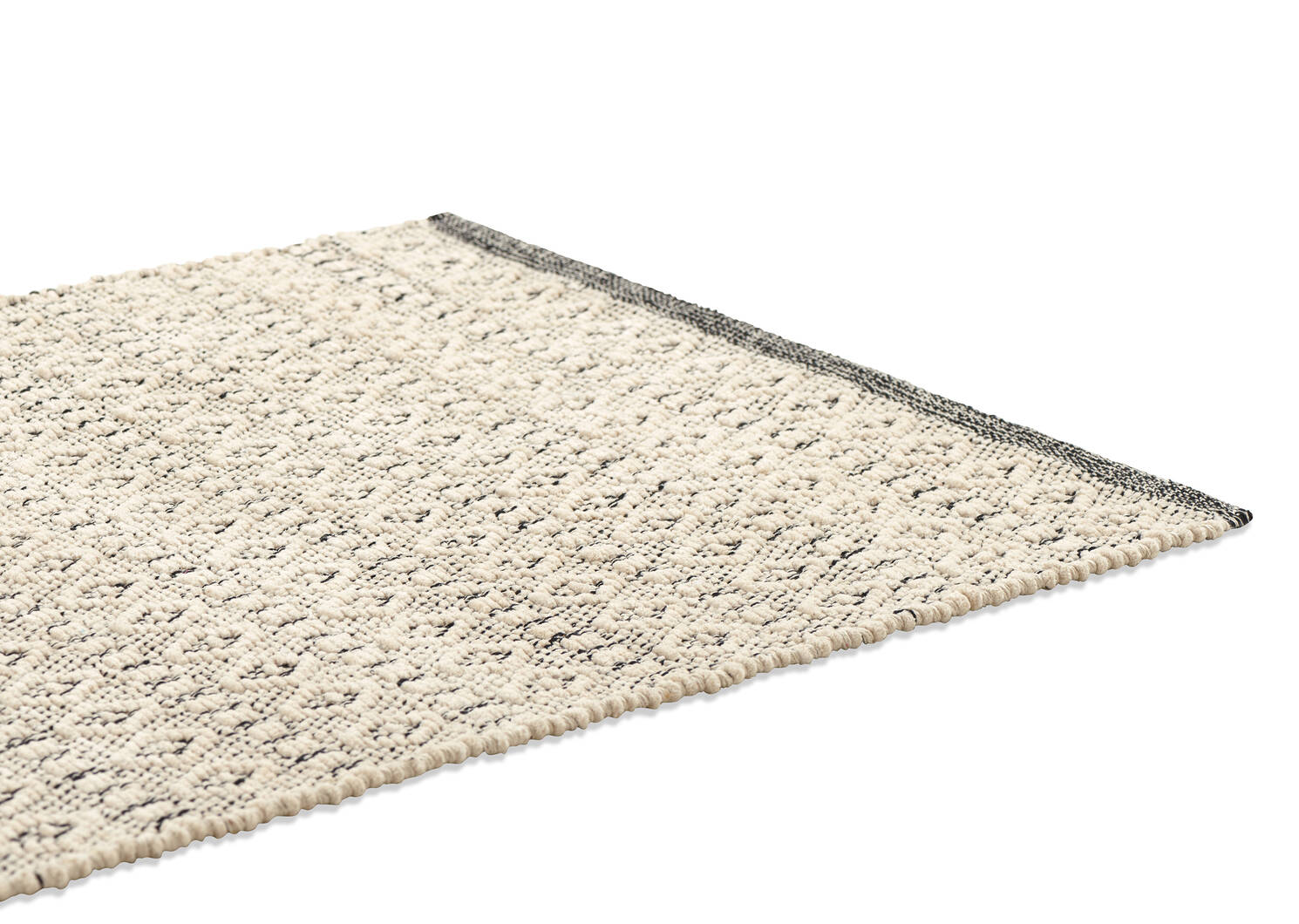 Tapis de couloir Javier 30x84 nat/noir