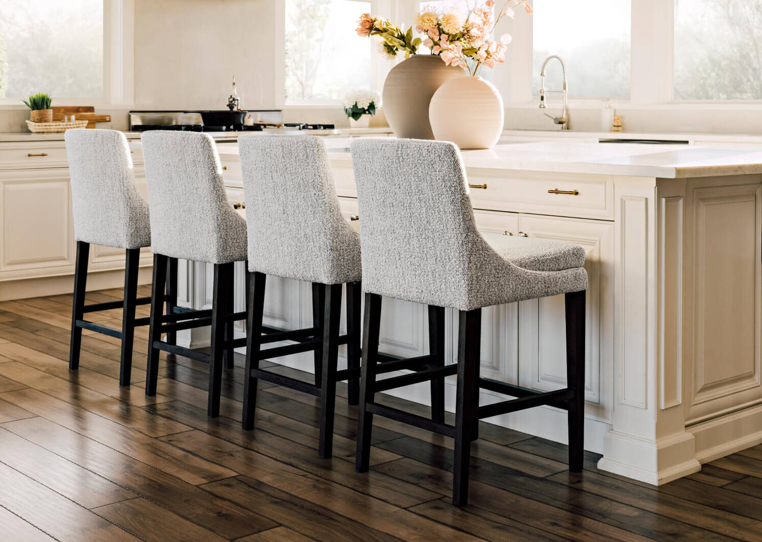Murdoch Counter Stool -Luly Pepper/Mink