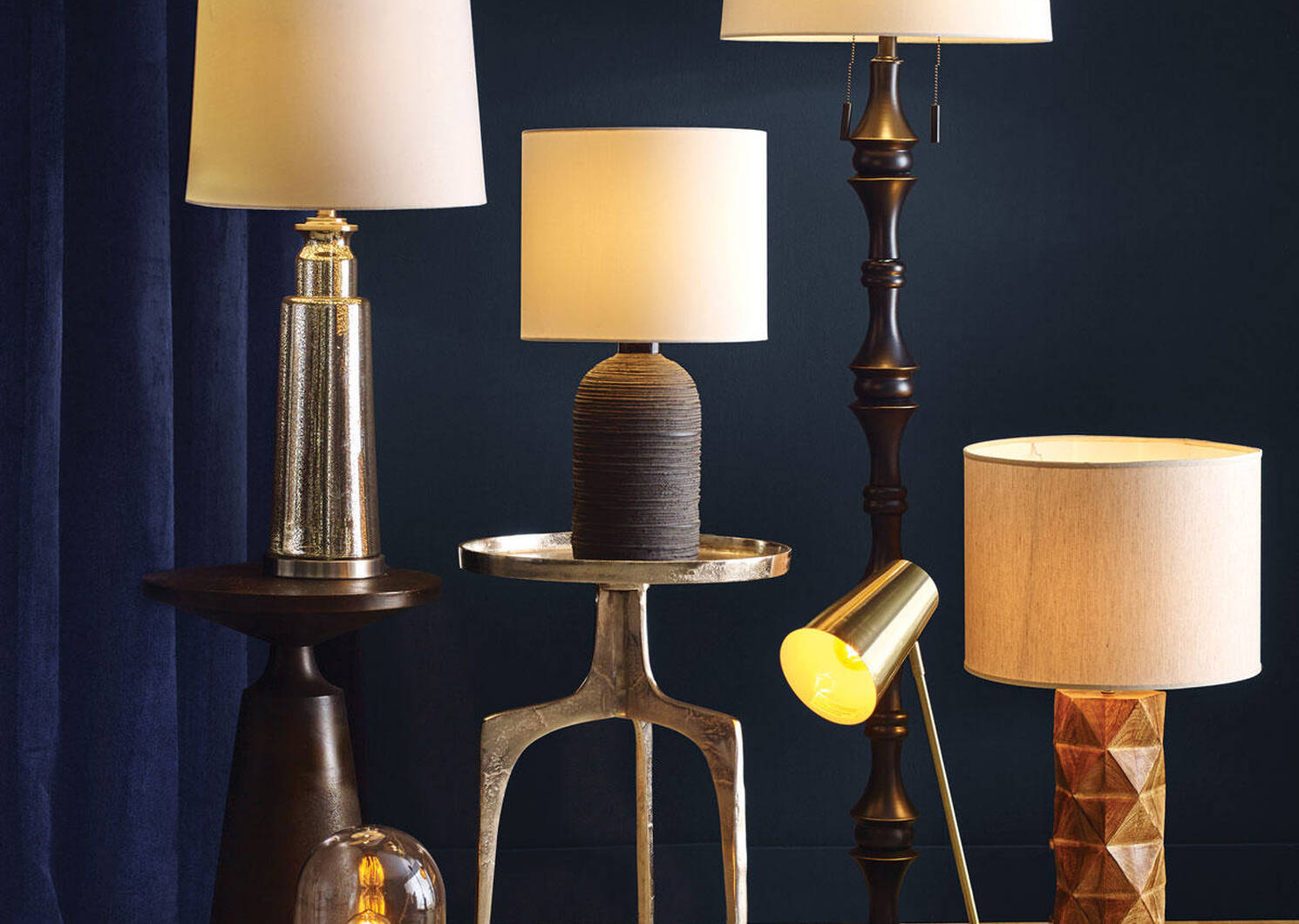 Edwin Table Lamp Brass