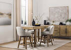 Mirau Swivel Counter Stool -Sierra Haze