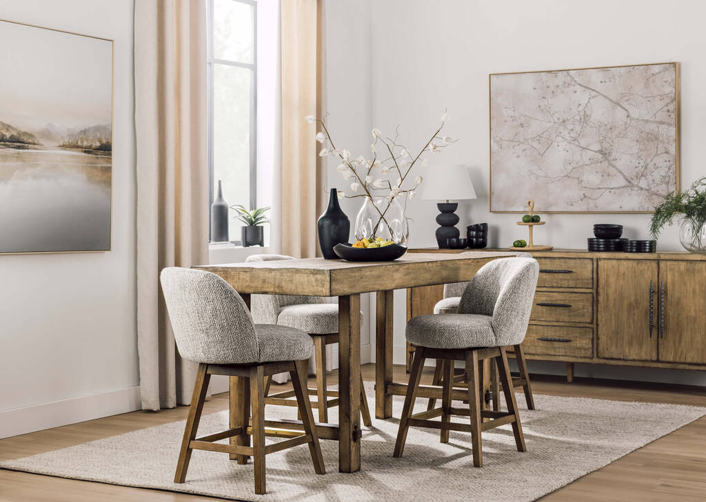 Mirau Swivel Counter Stool -Sierra Haze