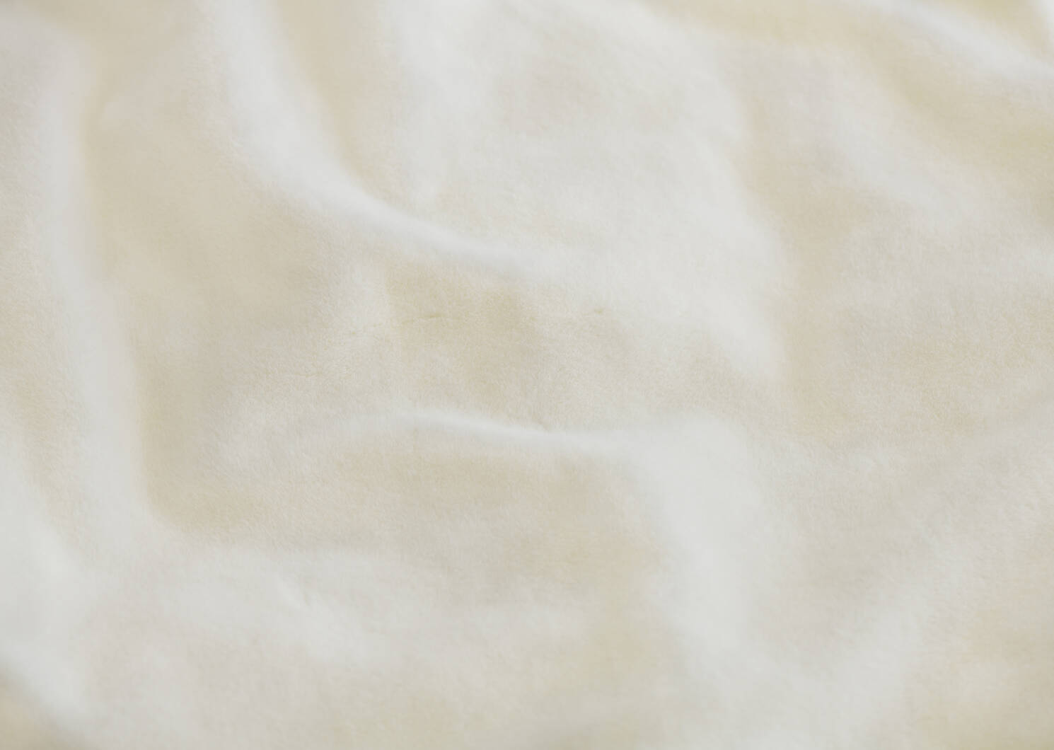 Laurent Faux Fur Bedspread White