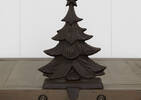 Claus Tree Stocking Holder Iron