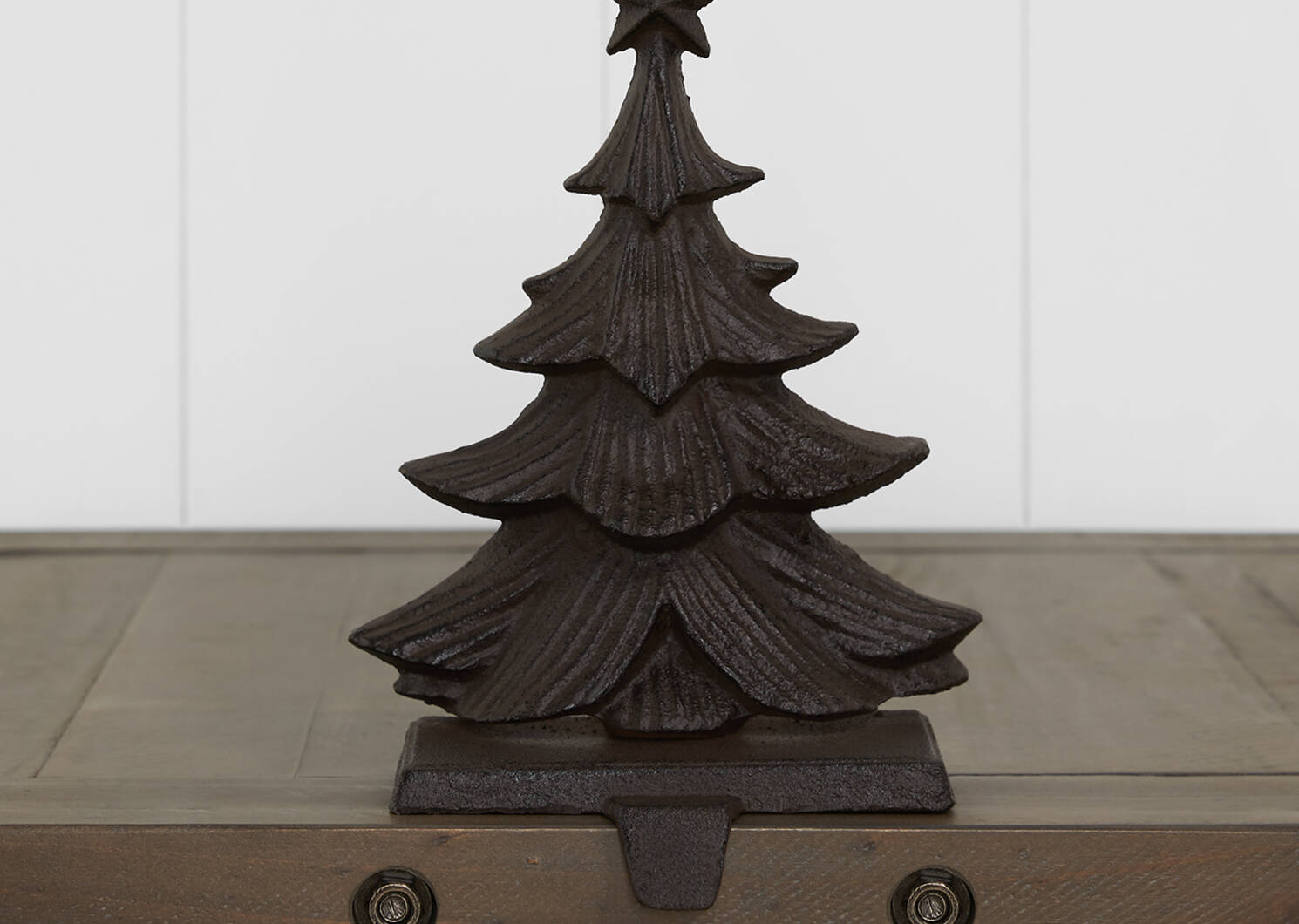 Claus Tree Stocking Holder Iron