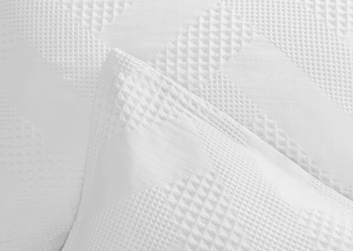 Brentley Cotton Duvet Set King White