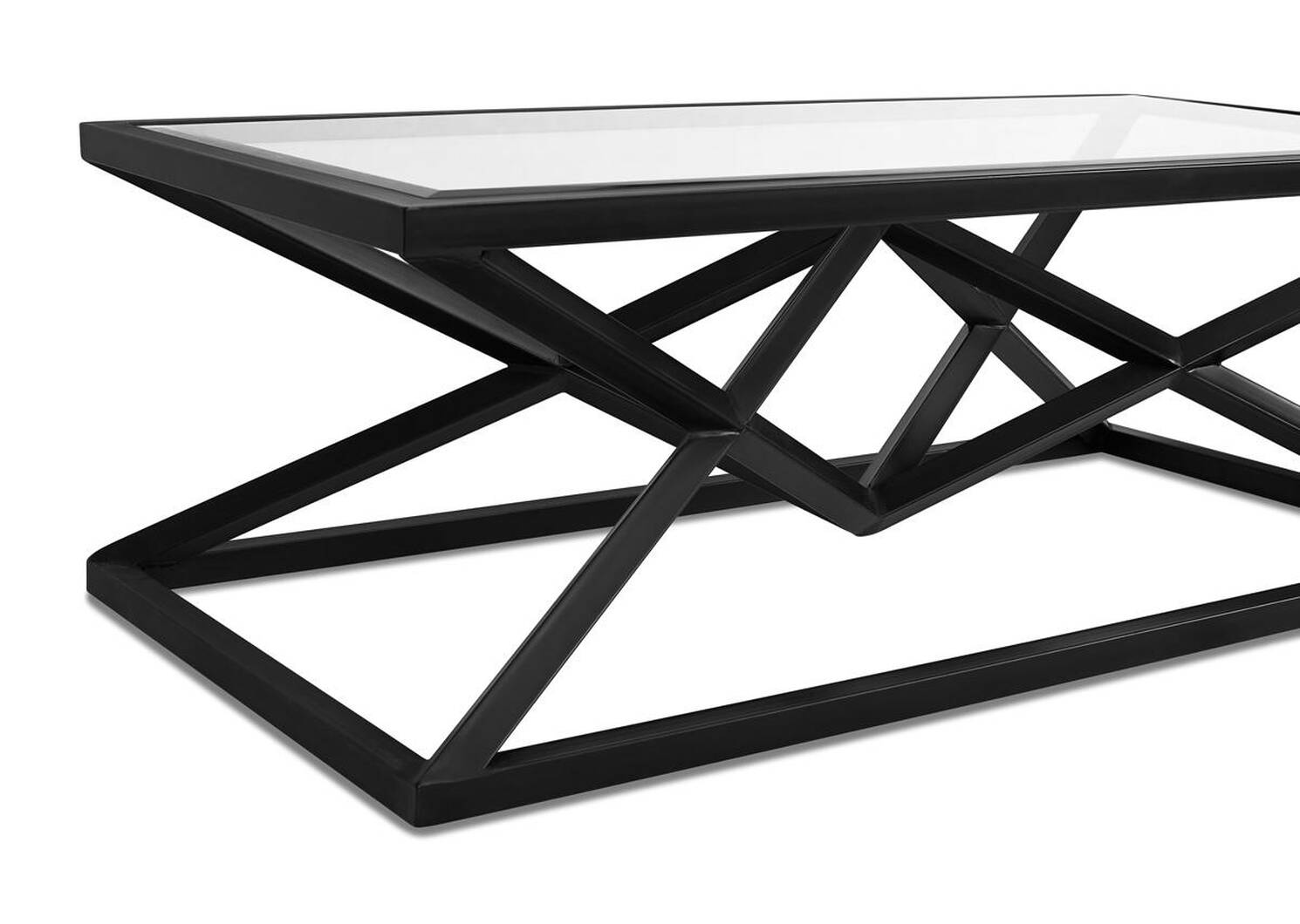 Pyramid Coffee Table -Glass