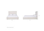 Impero Bed -Adele Ivory, QUEEN