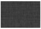 Napperon Tribeca gris/noir
