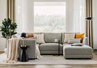 Fauteuil mod. sans acc. Mila -Sela gris