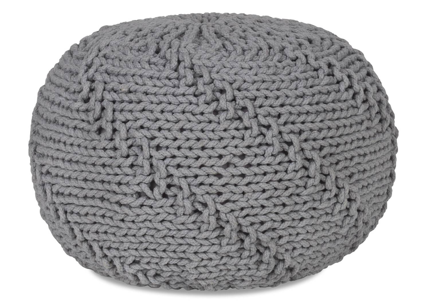 Roper Pouf Grey Mist