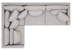 Canapé condo modulaire Berg personnalisé