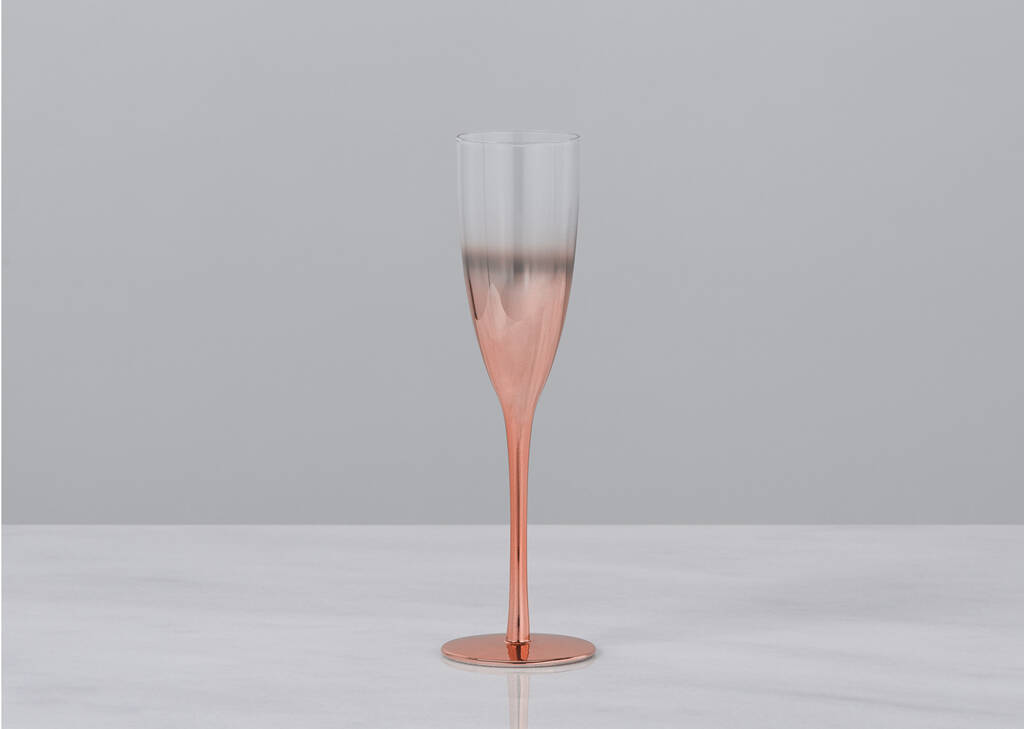 Soiree Champagne Flute Copper