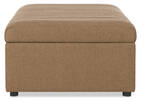Lillian Storage Ottoman -Ruby Walnut