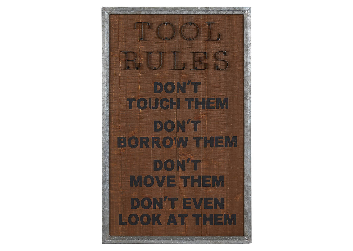 Déco murale Tool Rules