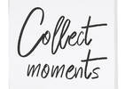 Bloc écriteau Collect Moments