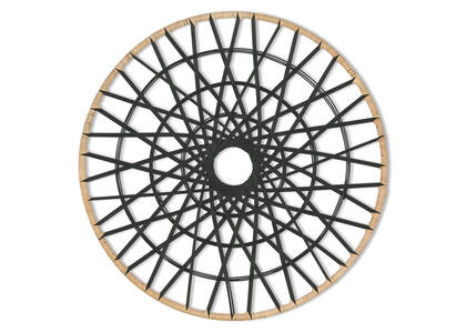 Sayer Rattan Wall Decor
