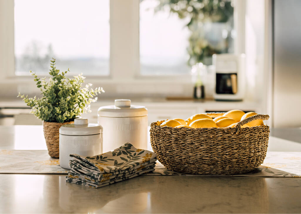 Morris Table Runner Natural/Sage