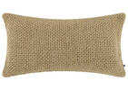 Coussin en coton Balmore 12x22 sable